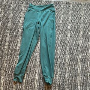 Lululemon Teal High-Waisted Leggings